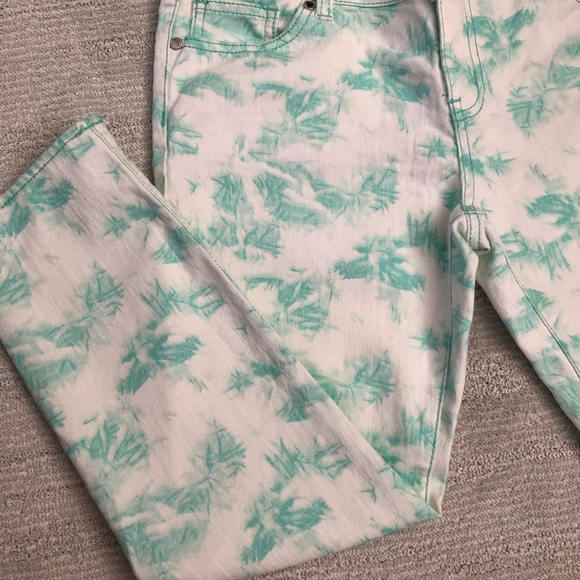 Buffalo David Bitton Ankle Grazer tie dye pants size 29 - Picture 7 of 9